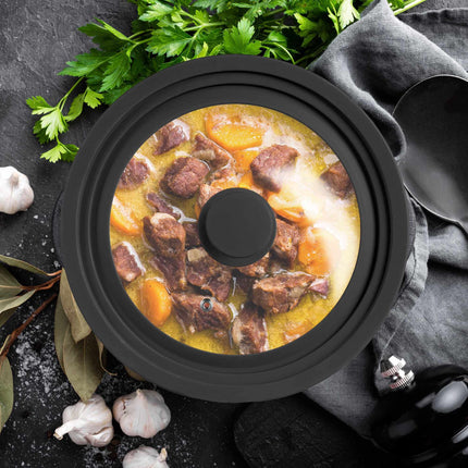 Pot lid 26-30 cm with silicone