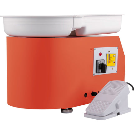 Pottery Wheel 11 In, 350W Adjustable Speed, Foot Pedal