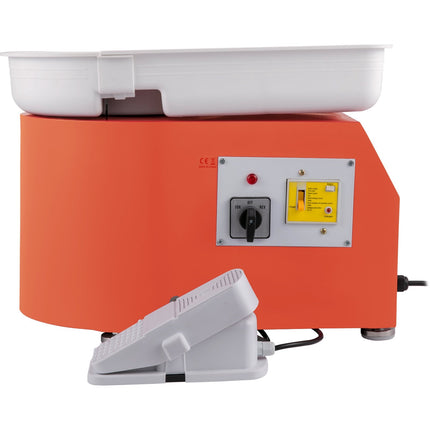 Pottery Wheel 11 In, 350W Adjustable Speed, Foot Pedal