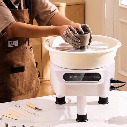 Pottery Wheel 27.9 cm, 450W, Foot Pedal, Touch Screen