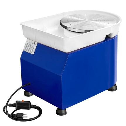 Pottery Wheel 450W, 11 in Turntable, Foot Pedal Kit