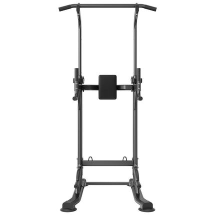 Power Tower Dip Station, Adjustable Pull Up Bar 200 kg
