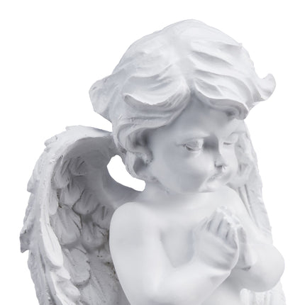 Praying angel in trench