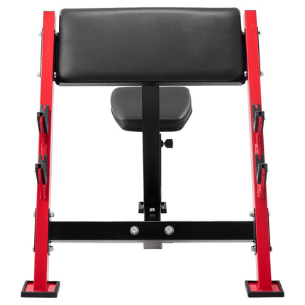 Preacher Curl Bench, Adjustable Seat, 660 lb Capacity