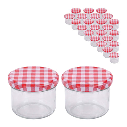 Preserving Jars, 220 ml Twist-Off, Airtight Lids