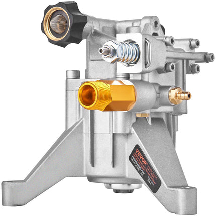 Pressure Washer Pump, 22mm Vertical Shaft, 2600 PSI 2.5 GPM