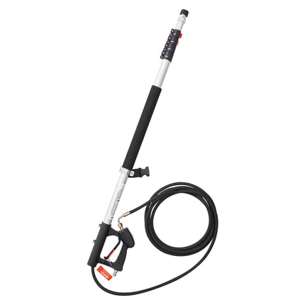 Pressure Washer Telescoping Wand, 18 Ft, 4000 PSI, 5 Nozzles
