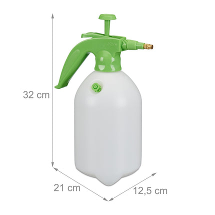 Pressure sprayer 2 liters green