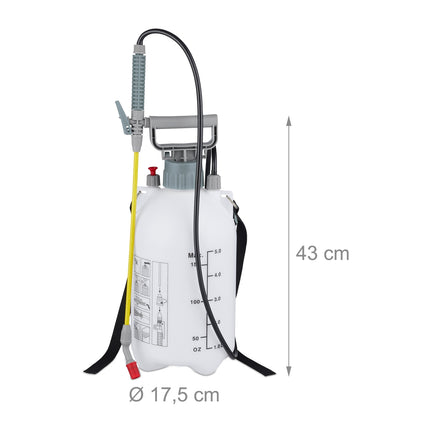 Pressure sprayer 5 l