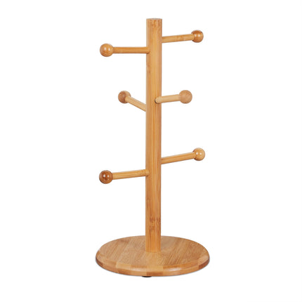 Pretzel stand bamboo