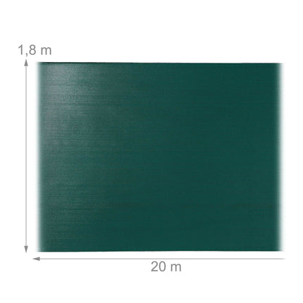Privacy fence green 1.8 m