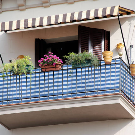 Privacy protection 1.2 m blue-white