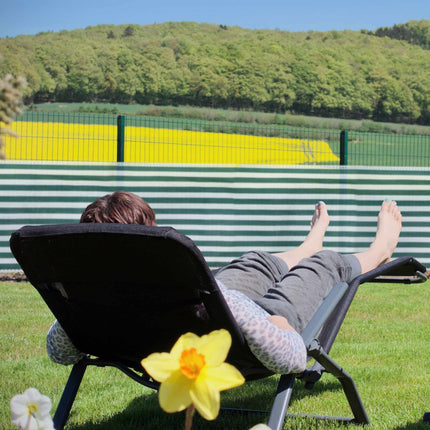 Privacy protection 1.5 m green-white