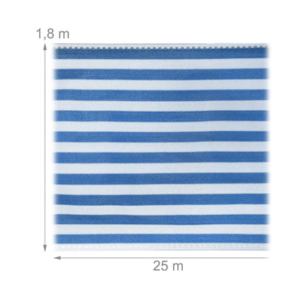 Privacy protection 1.8 m blue-white