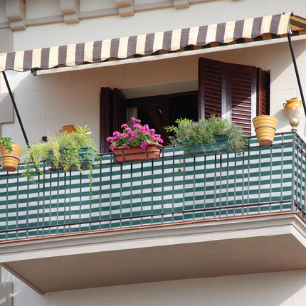 Privacy protection 1.8 m green-white