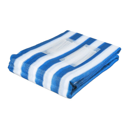 Privacy protection 1 m blue-white