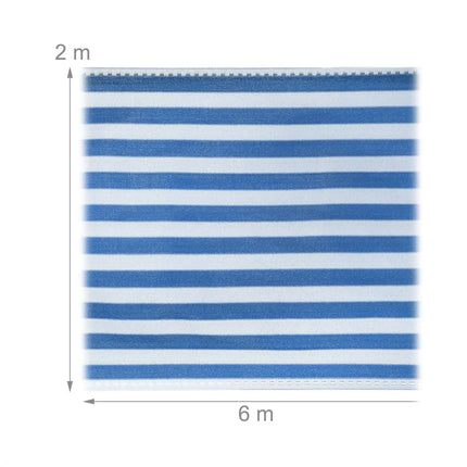 Privacy protection 2 m blue-white