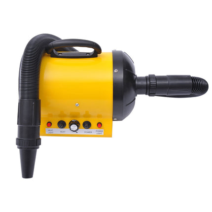 Dog dryer - 2800W, PVC, Yellow, 40x16x20cm