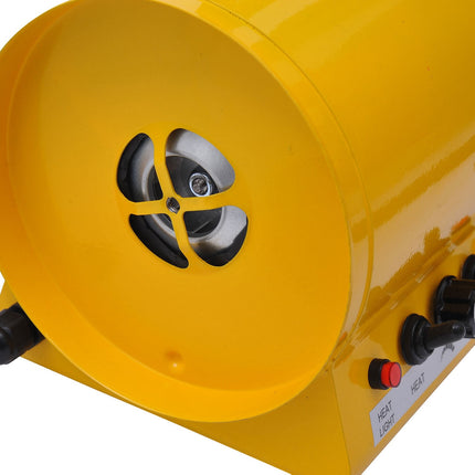 Dog dryer - 2800W, PVC, Yellow, 40x16x20cm