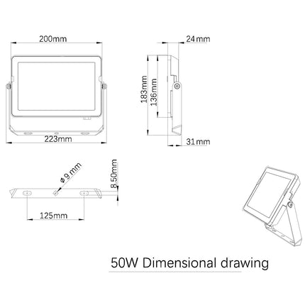 ProjectLine Spotlight 50W 4750lm