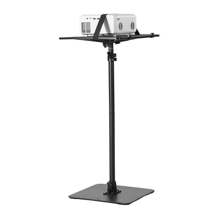 Projector Floor Stand, 770–1610mm Adjustable, 360 Rotating
