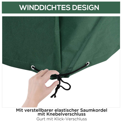 Garden furniture cover, 600D Waterproof 135x135x75 Cm