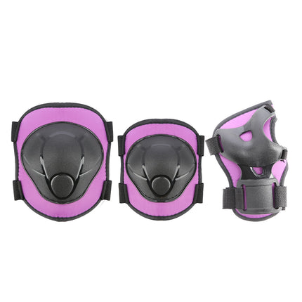 Protective Pad Set, Size M, Purple