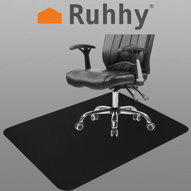 Protective mat under chair 100x140cm RUHHY - black