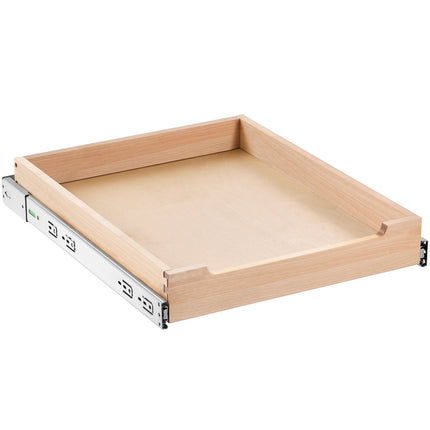 Pull-Out Cabinet Organizer, 17 x 21 in, Soft-Close, Solid Wood