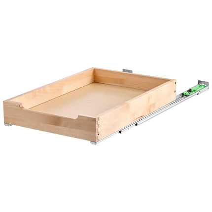 Pull-Out Cabinet Organizer, 17 x 21 in, Soft-Close, Solid Wood