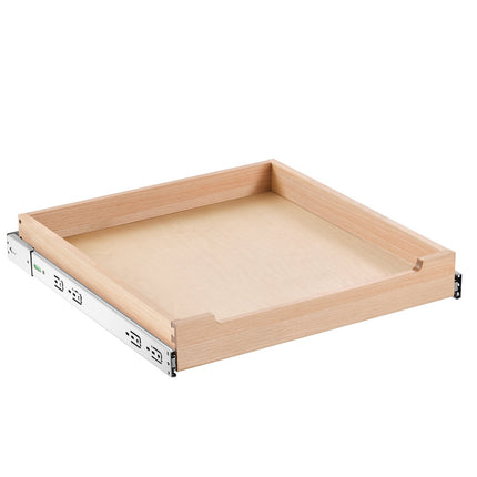 Pull-Out Cabinet Organizer, 20 x 21, Soft-Close Wood Drawer