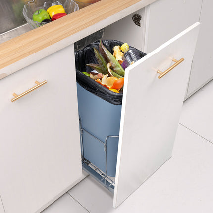 Pull-Out Trash Can 35L, Under-Cabinet Soft-Close
