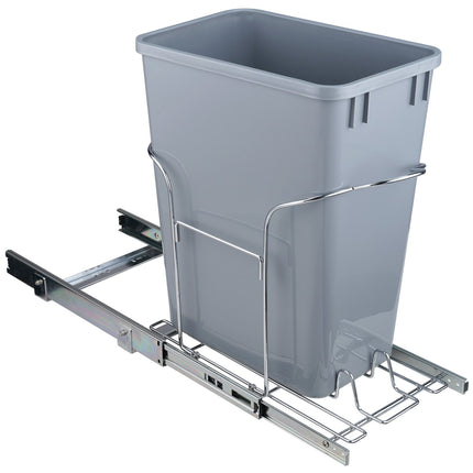 Pull-Out Under Cabinet Trash Can, 29L Single Bin