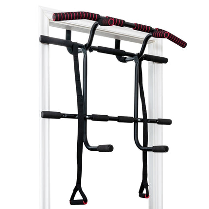 Pull-Up Bar for Doorway, 150kg Capacity, Foam Grip