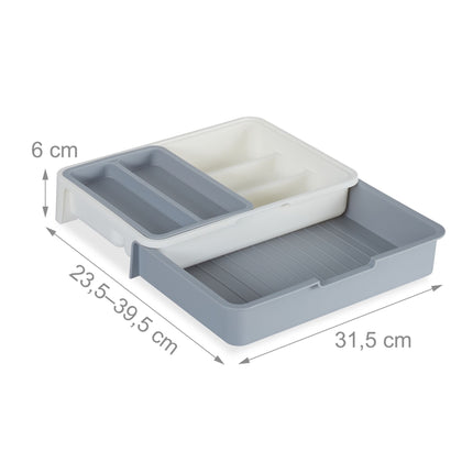 Pull-out cutlery tray