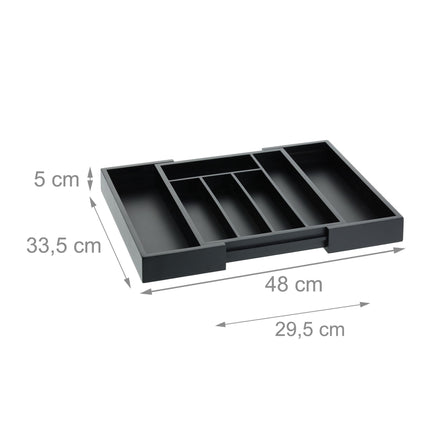 Pull-out cutlery tray