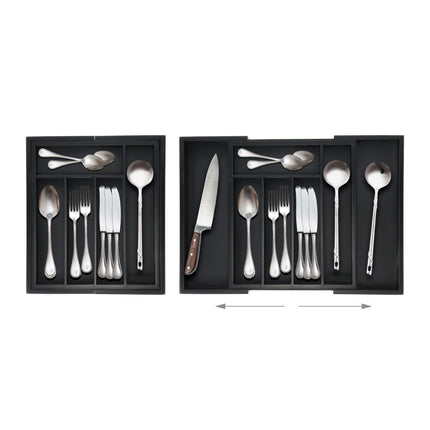 Pull-out cutlery tray