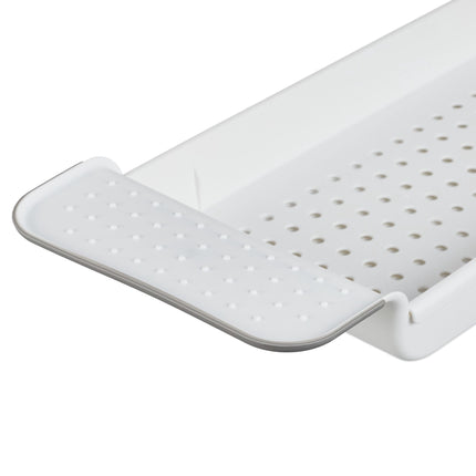 Pull-out shelf for bathtub