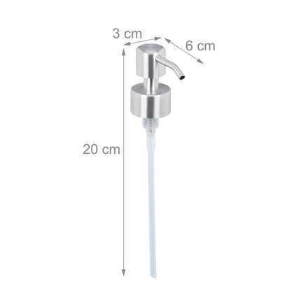 Pump bracket for soap pump in set of 2