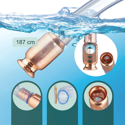 Pump hose 187 cm long