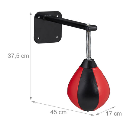 Punch ball for the wall