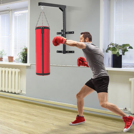 Wall-mounted box holder, adjustable 100 kg capacity