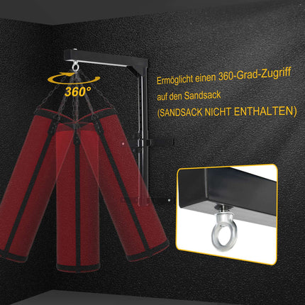 Wall-mounted box holder, adjustable 100 kg capacity
