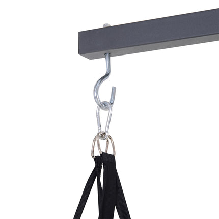Book bag stand with 20 kg bag & ball, adjustable steel
