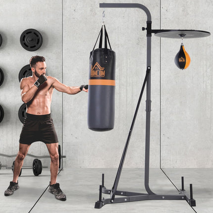 Book bag stand with 20 kg bag & ball, adjustable steel