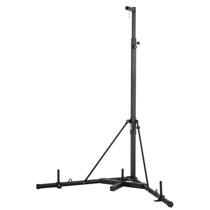 Punching Bag Stand, Adjustable Steel Frame, 140 lb Base