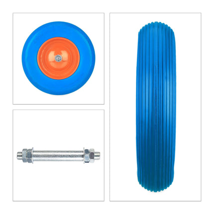 Puncture-free rubber wheel 4.80 4.00-8