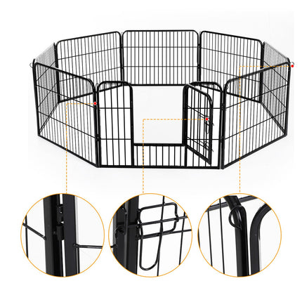 Puppy outdoor playpen Enclosed fence, 60x80 cm
