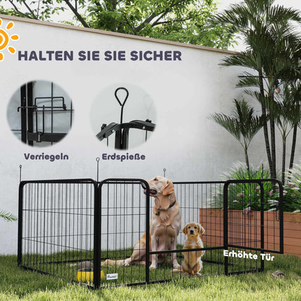 Puppy Whelping Box, Windproof Oxford Fabric, 122x122x60 cm