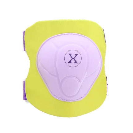 Purple-Lime Size L Helmet Protectors Set